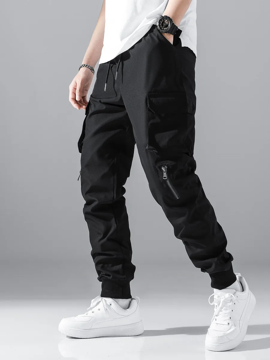Tactical Black Cargo Pants